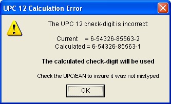 017 UPC Checkdigit