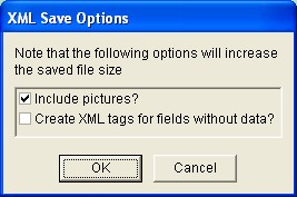 899 xml save options