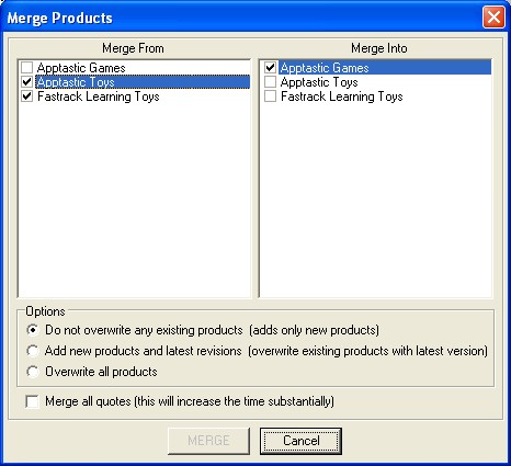 059 Merge databases