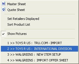048 Selecting Recent sheets