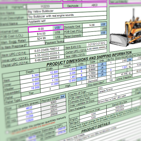 Speed-Quote interface screenshot